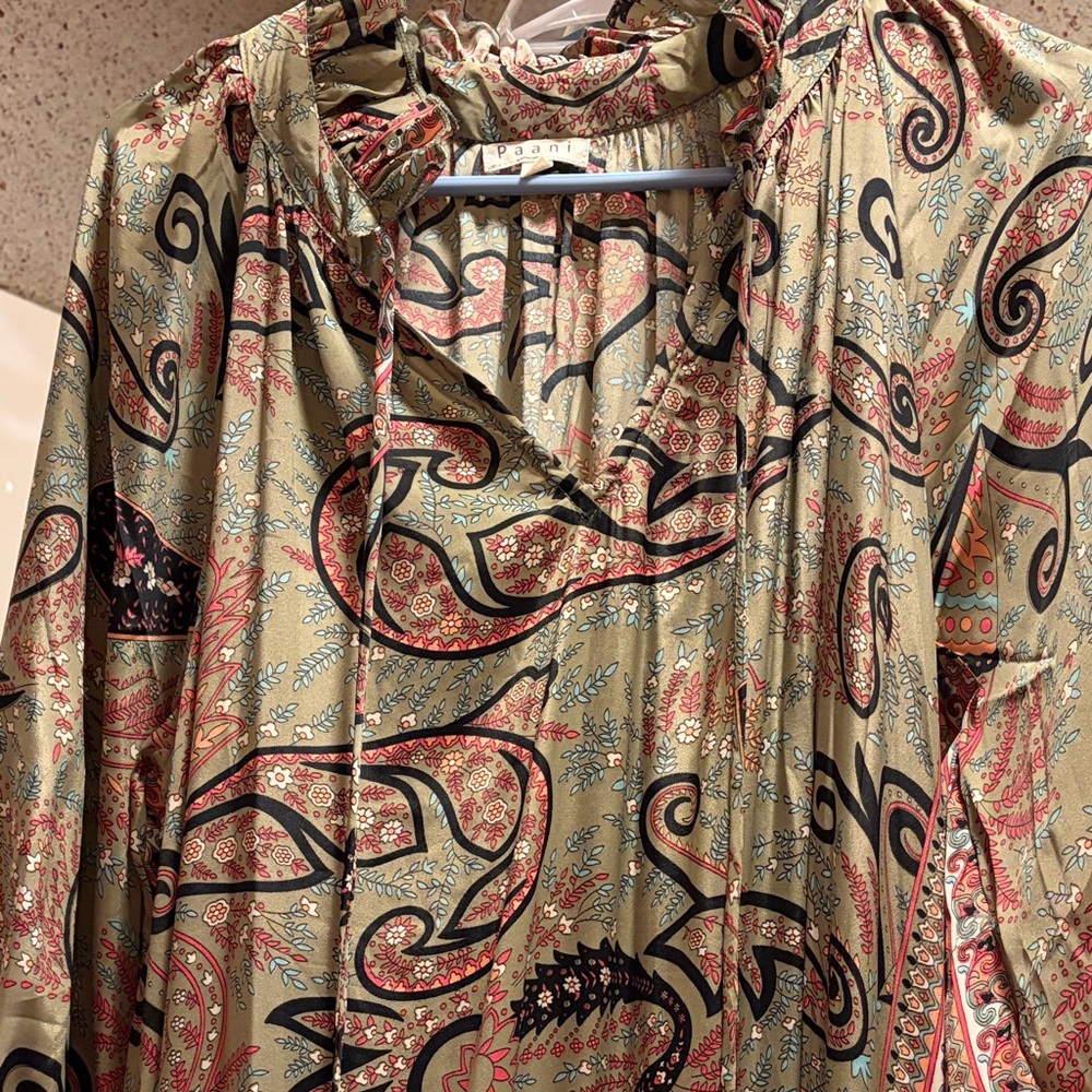 Paani floral maxi dress